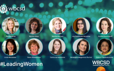 WBCSD announces Leading Women Awards recipients and Panel Pledge to ensure more gender balance and diversity in events